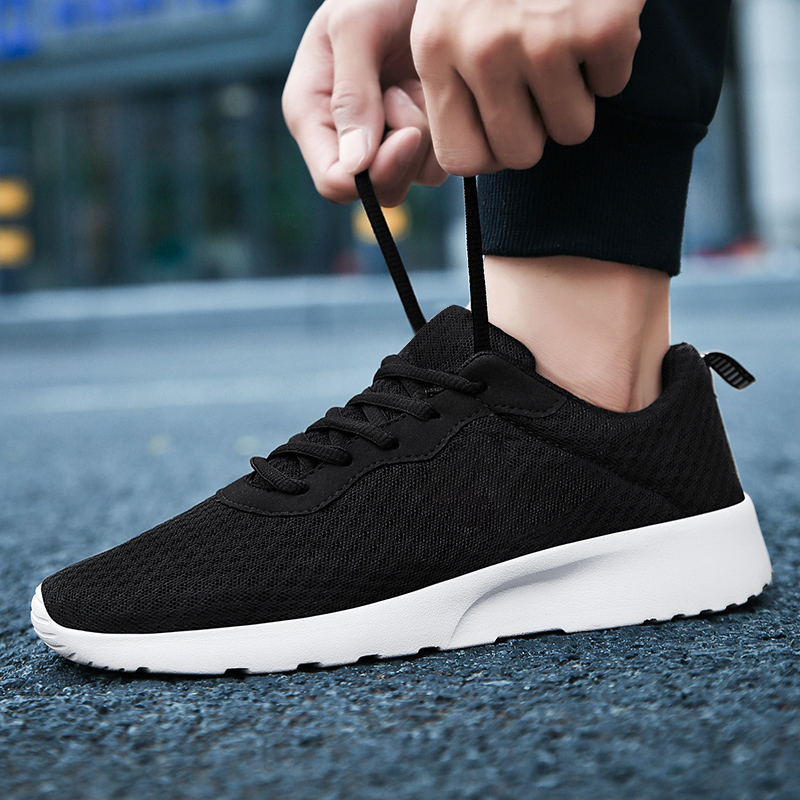 Outdoor Sport With Sticks - Męskie buty codzienne, lekkie sneakersy, wysokiej