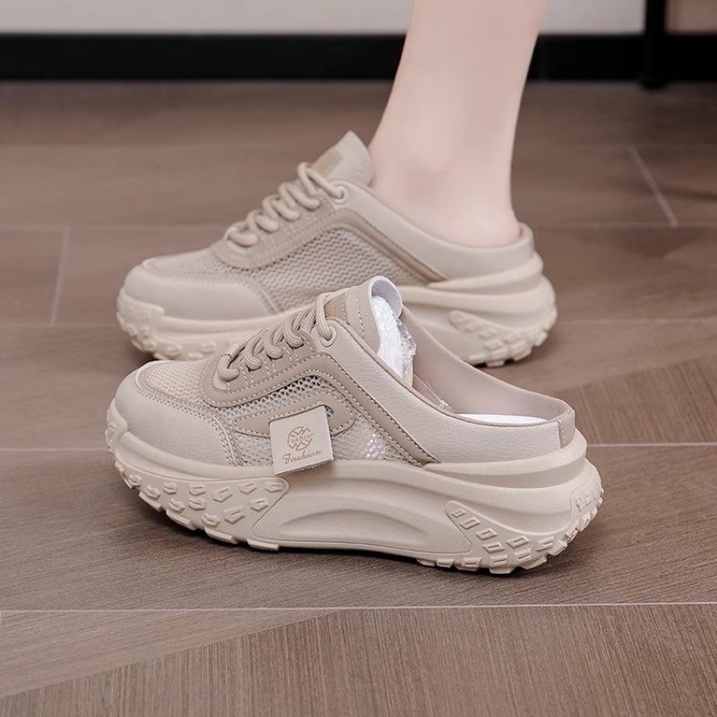 Outdoor Sport With Sticks - Letnie damskie buty bez pięty, z