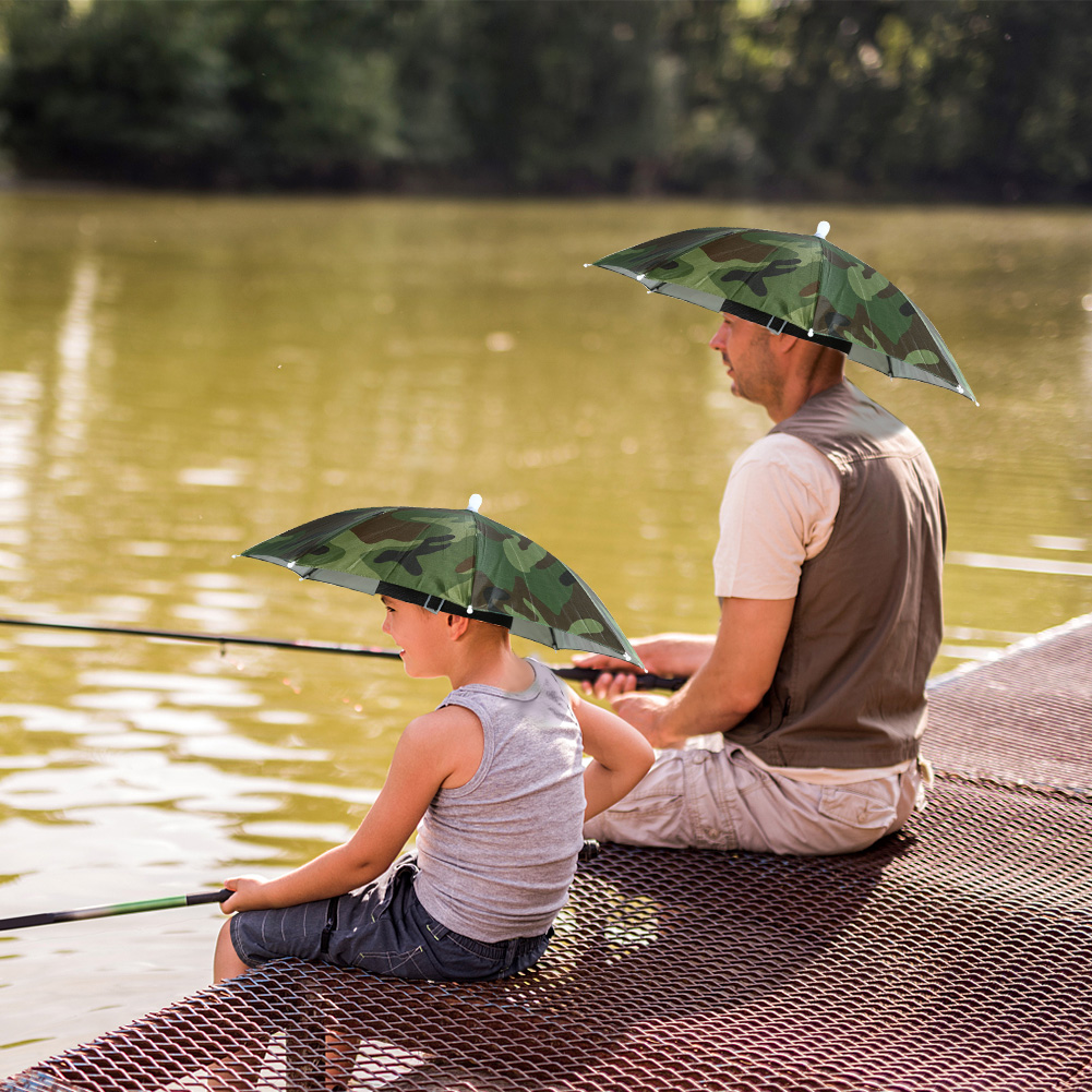 Kapelusz-parasol z filtrem prz – Outdoor Sports Umbrella recenzja i cena