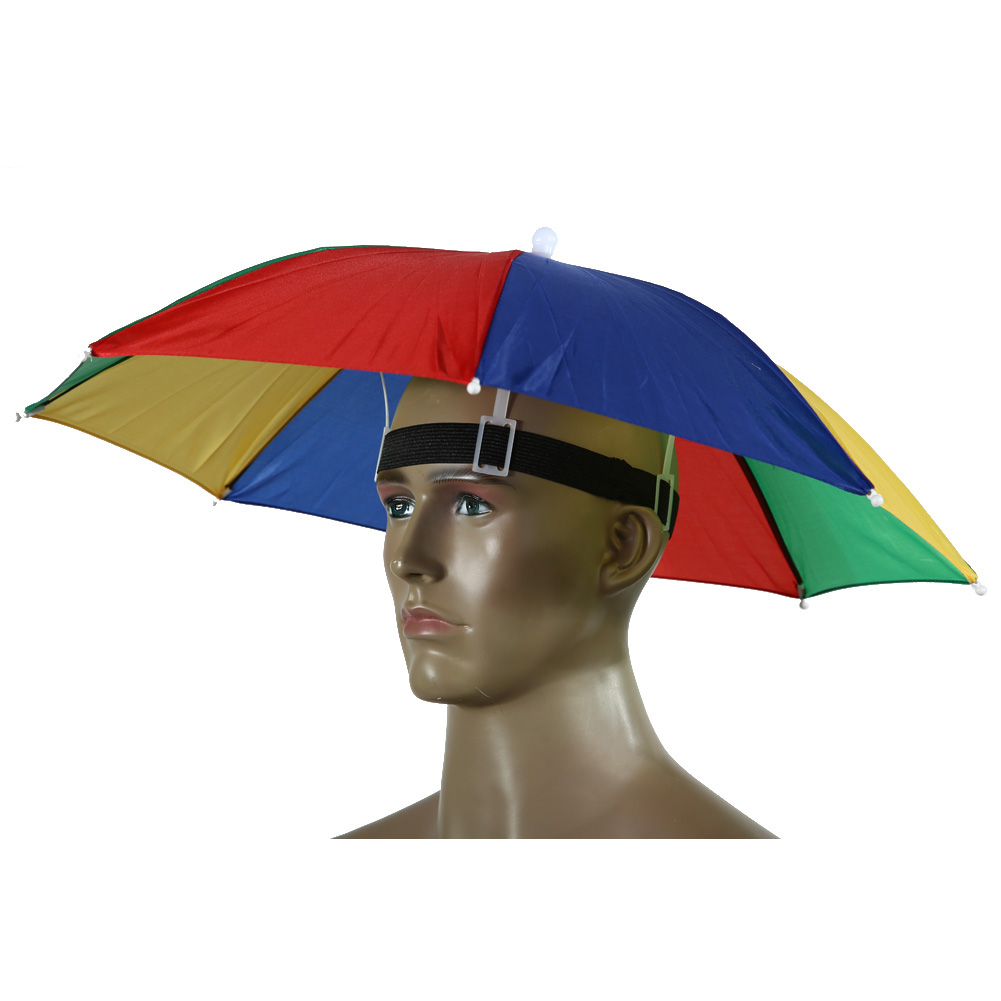 Kapelusz-parasol z filtrem prz – Outdoor Sports Umbrella recenzja i cena