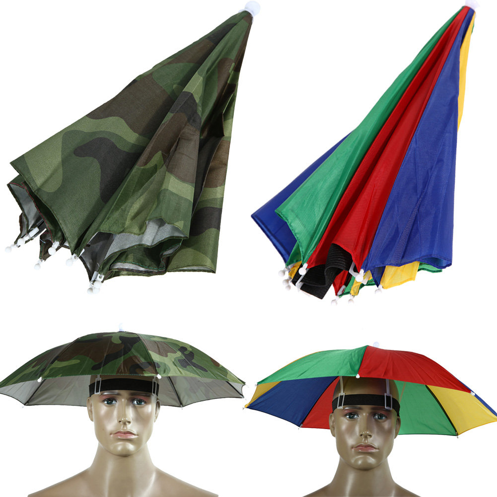 Kapelusz-parasol z filtrem prz – Outdoor Sports Umbrella recenzja i cena