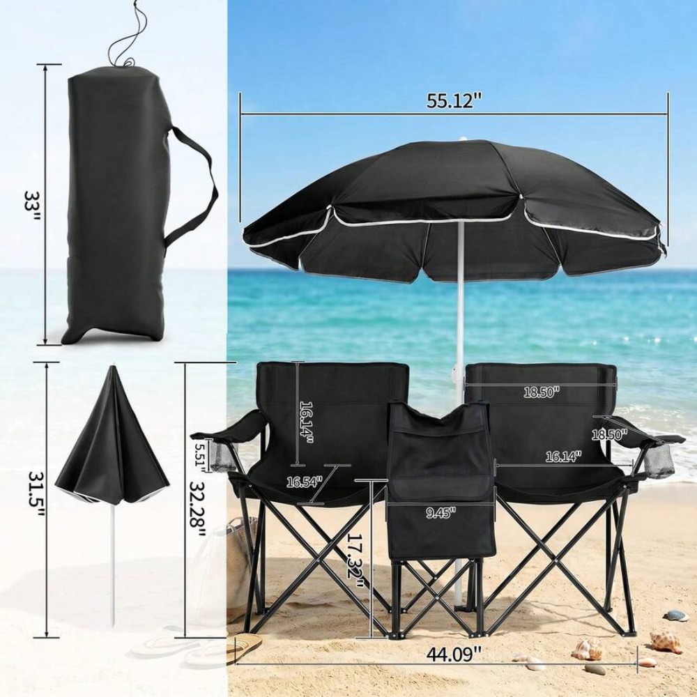Składane krzesło wędkarskie XL – Outdoor Sports Umbrella recenzja i cena