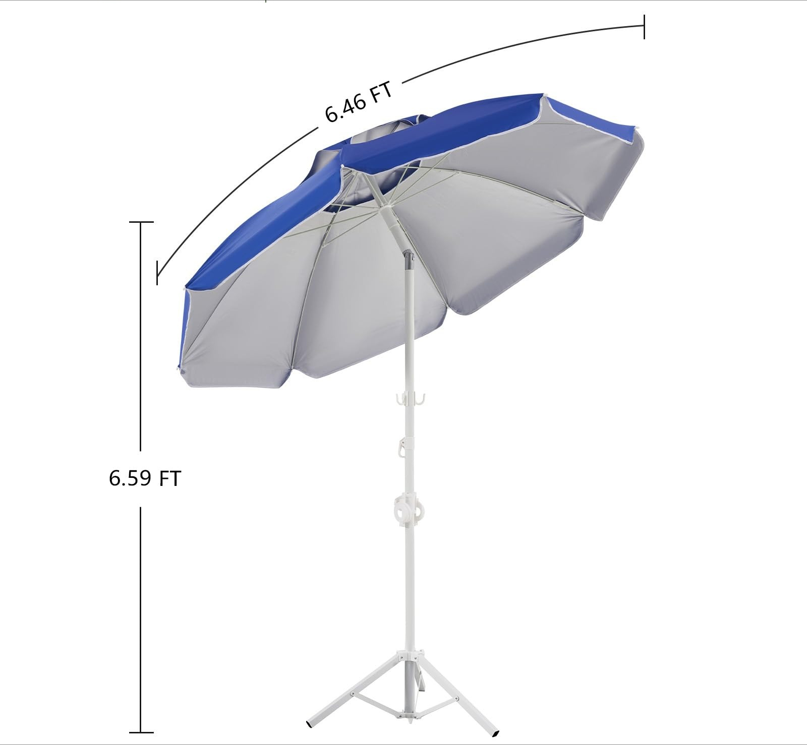 Parasol przenośny 2m z podstaw – Outdoor Sports Umbrella recenzja i cena