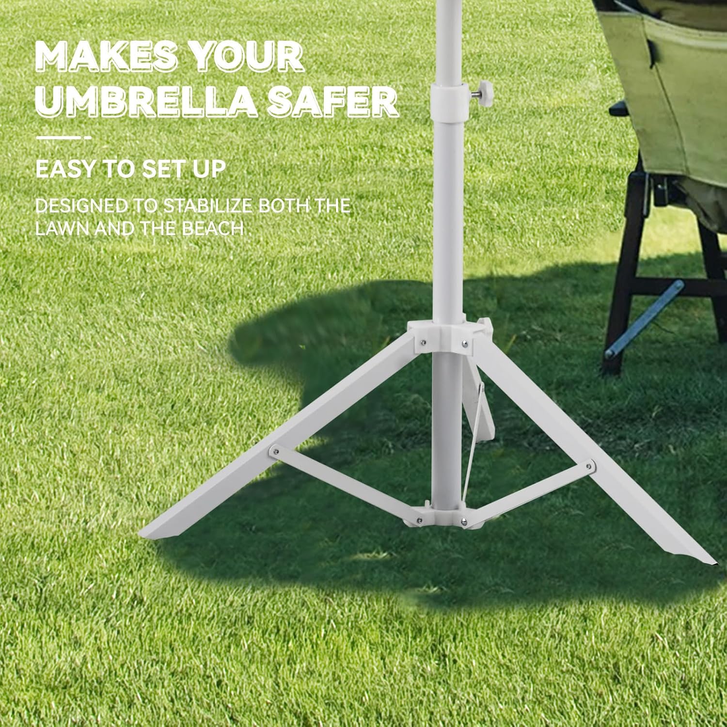 Parasol przenośny 2m z podstaw – Outdoor Sports Umbrella recenzja i cena